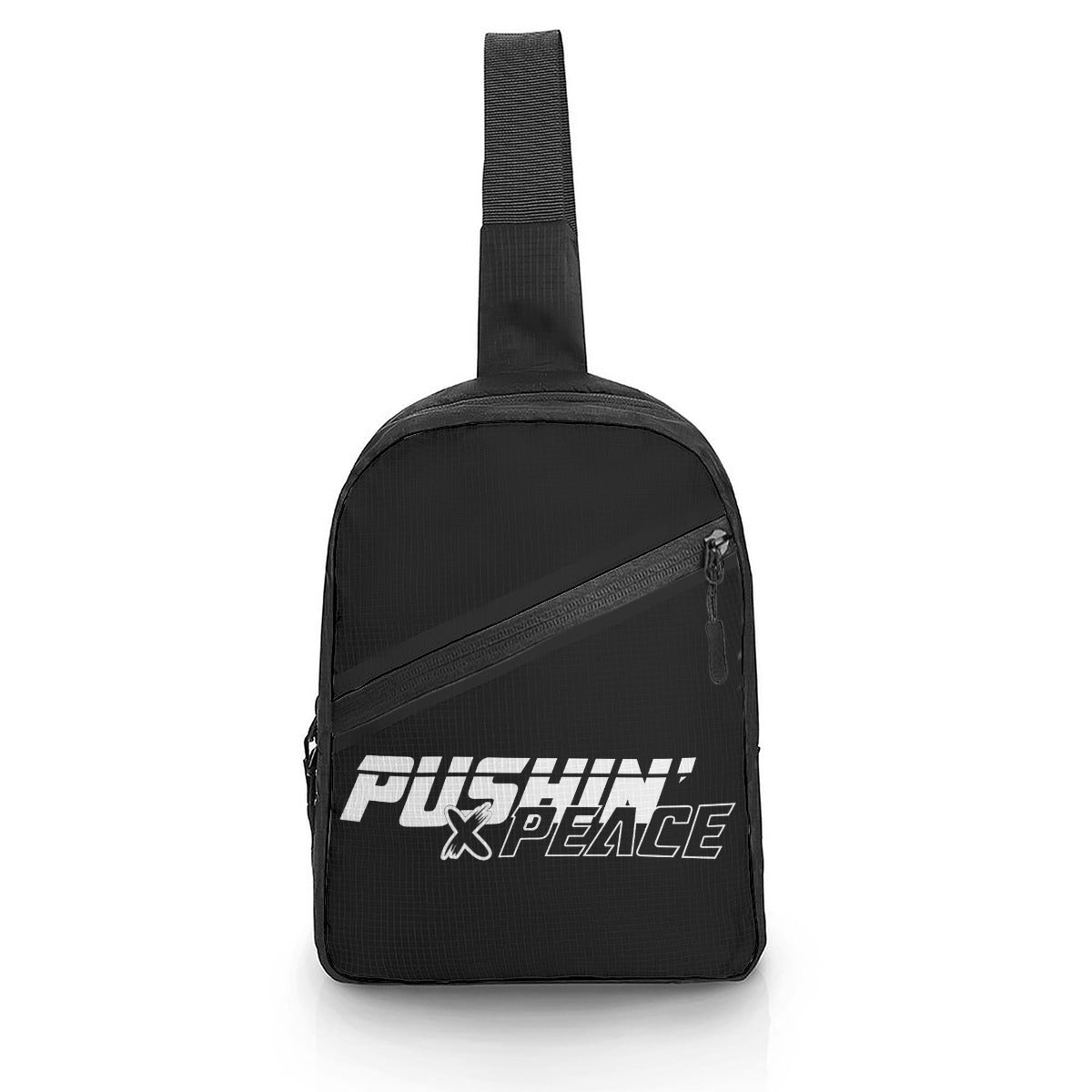 "Pushin' X Peace" Folding chest bag