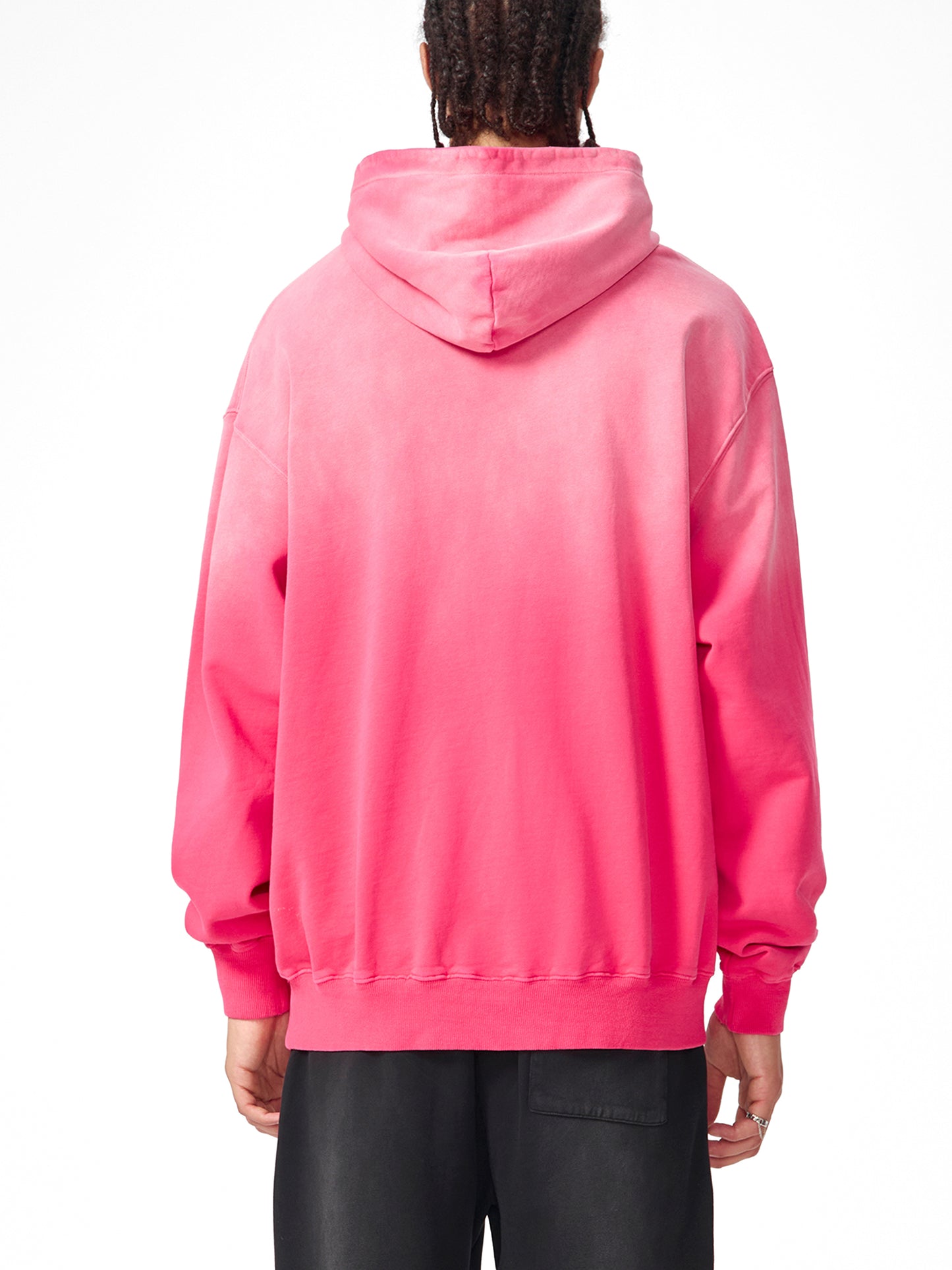 PeaceXlove Monkey Wash Drop Shoulder Oversized Hoodie