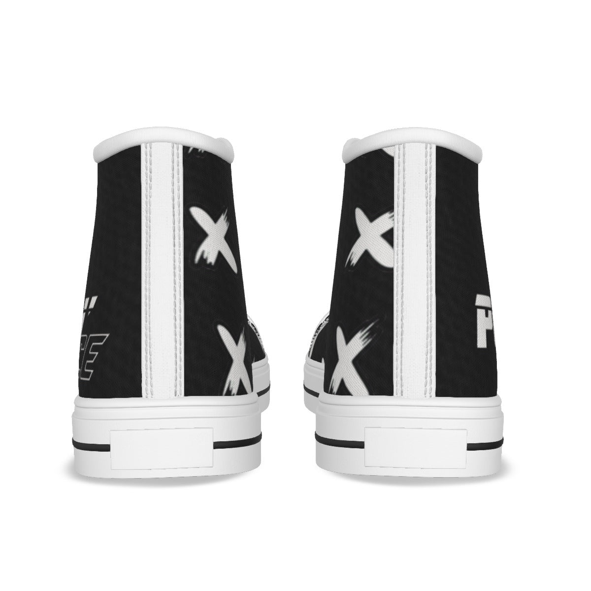 "Pushin' X Peace" Women's Canvas Shoes