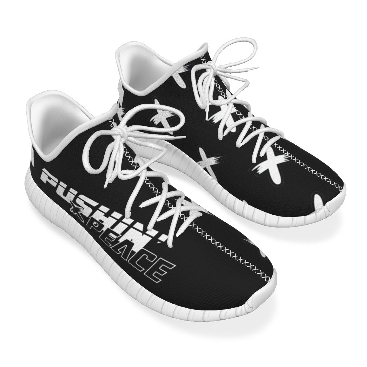"Pushin' X Peace" Men's Coconut Shoes